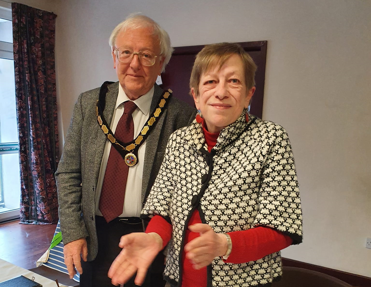 New Mayor of Millom Councillor Bob Kelly