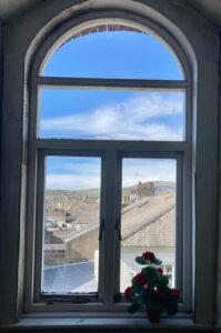 View of Millom from a window