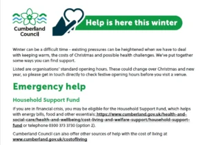 Winter Help 2024 leaflet Excerpt
